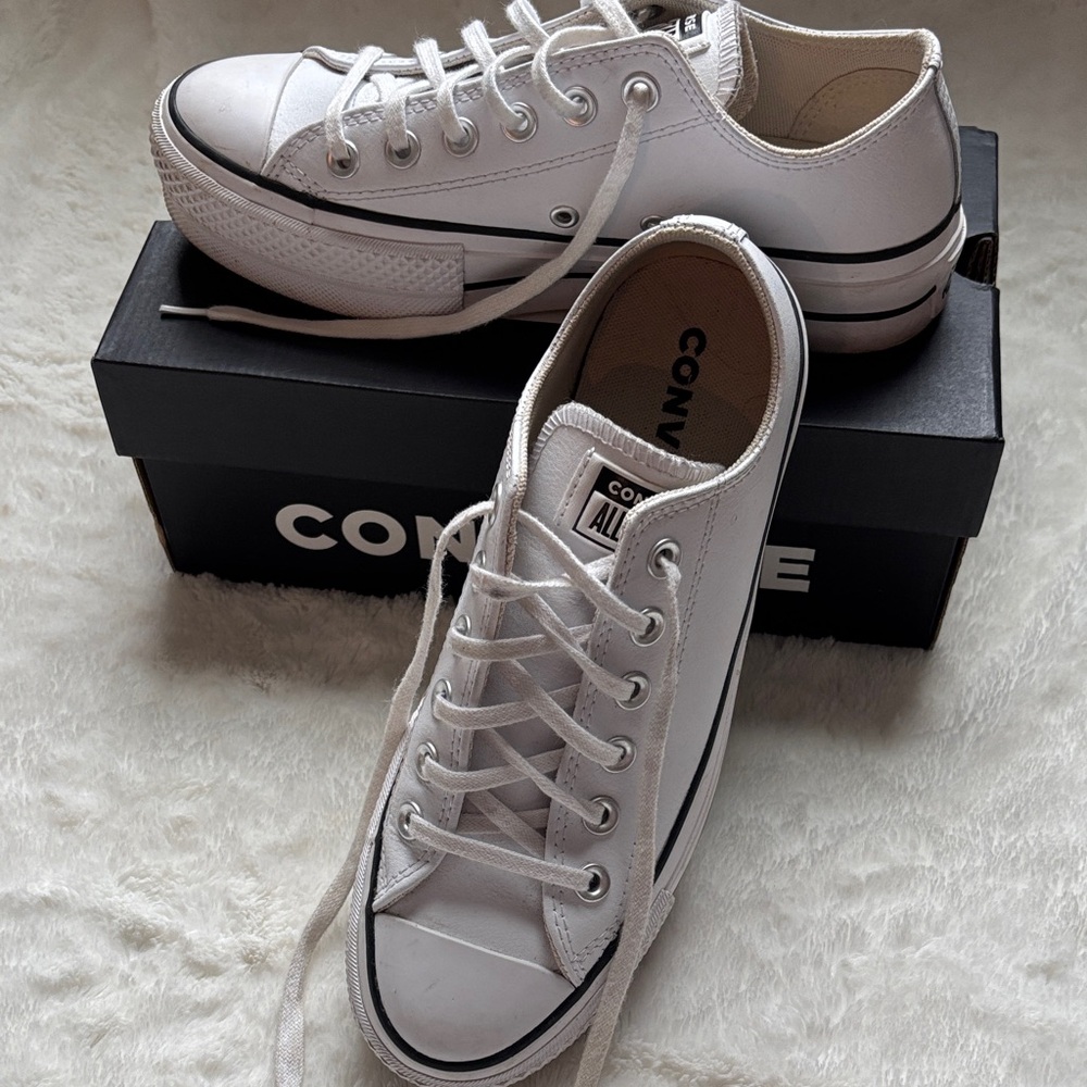 Converse Women's Classic White Low-Top Sneakers